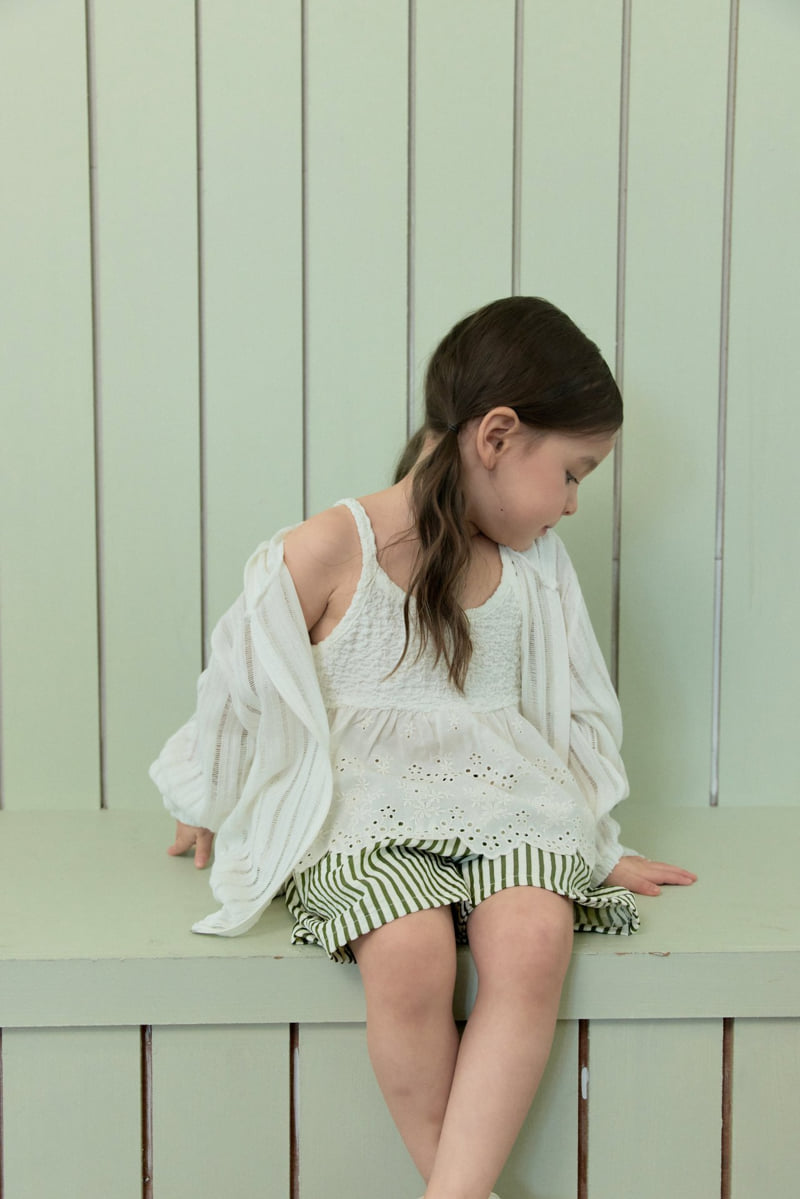 Stella & K - Korean Children Fashion - #littlefashionista - Lace Bustier - 3