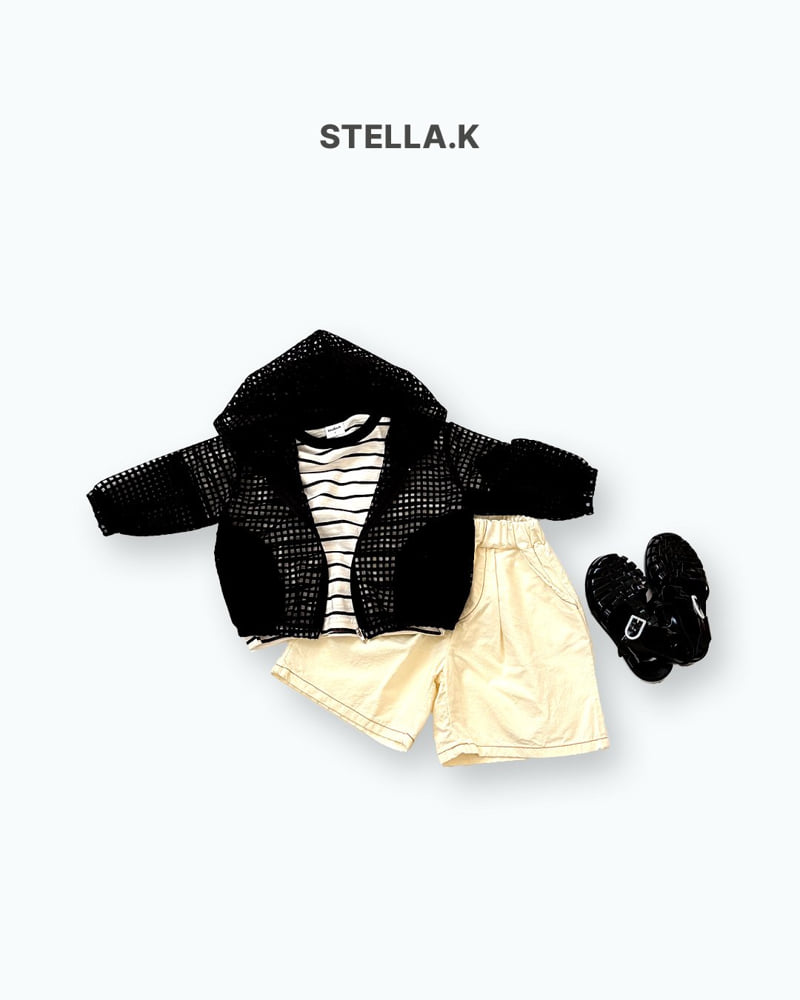 Stella & K - Korean Children Fashion - #magicofchildhood - Stripe Color Block Tee - 12