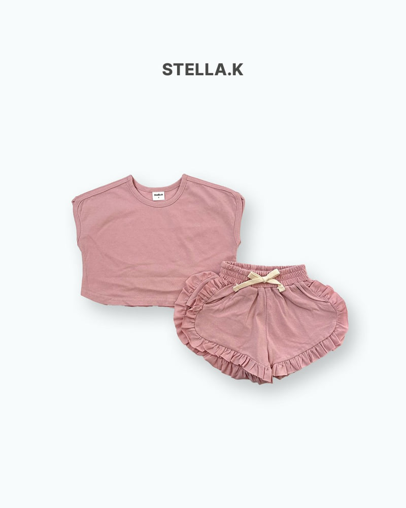Stella & K - Korean Children Fashion - #magicofchildhood - Frill Lap Set - 6