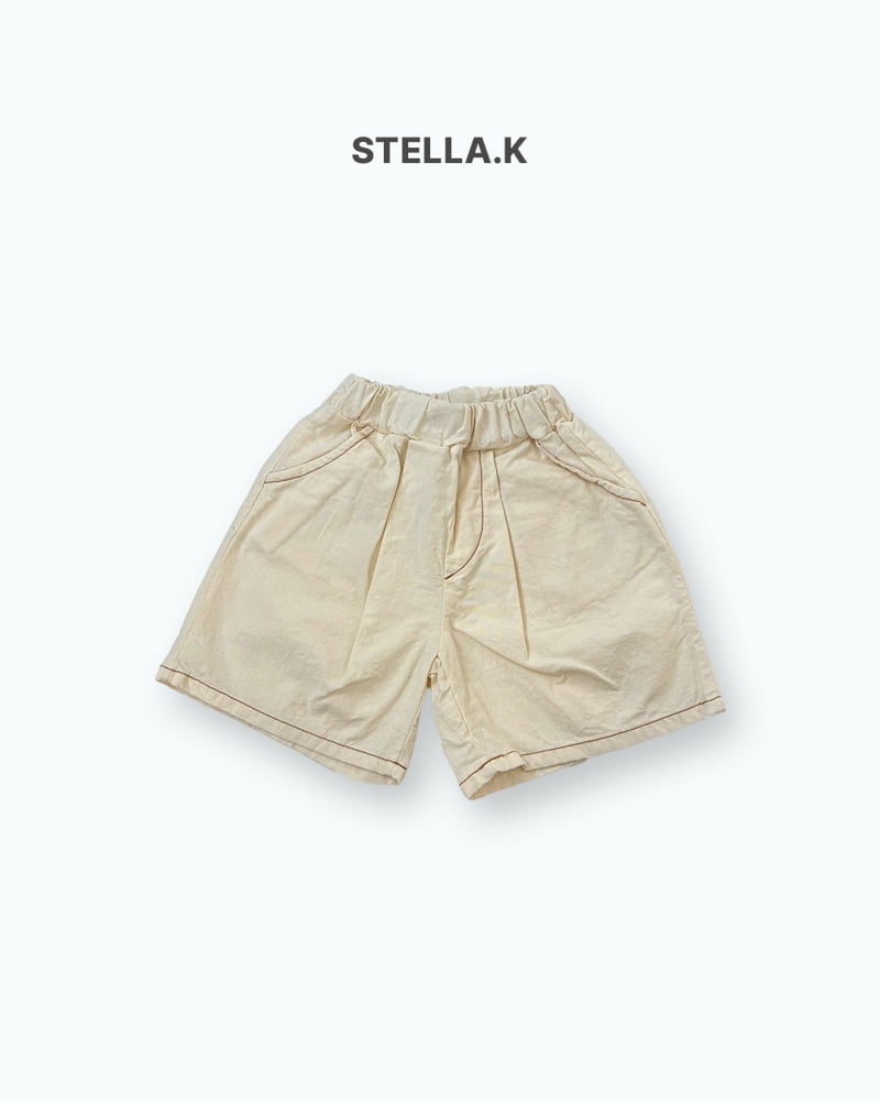 Stella & K - Korean Children Fashion - #magicofchildhood - 6-Length Linen Pants - 10