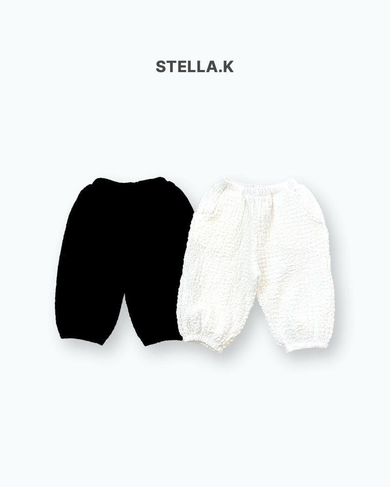 Stella & K - Korean Children Fashion - #magicofchildhood - Embossed Pants - 9