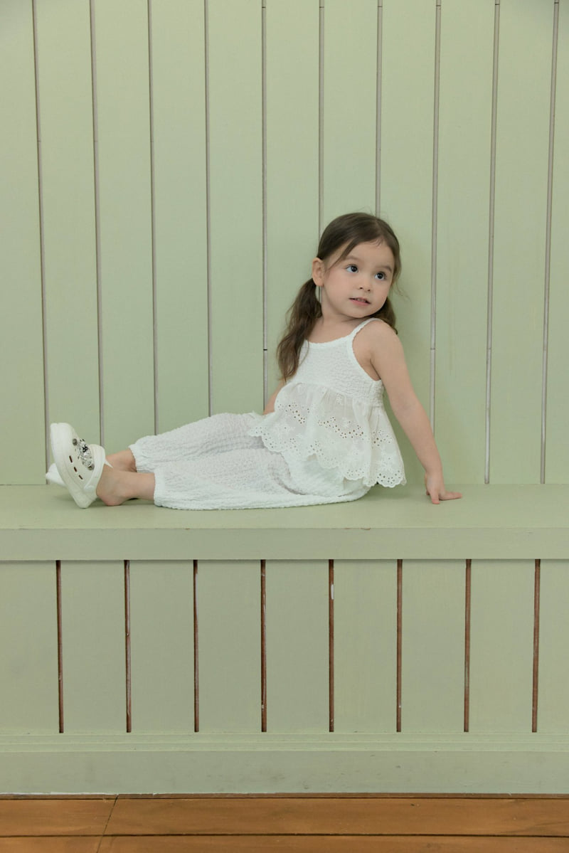 Stella & K - Korean Children Fashion - #minifashionista - Lace Bustier - 5