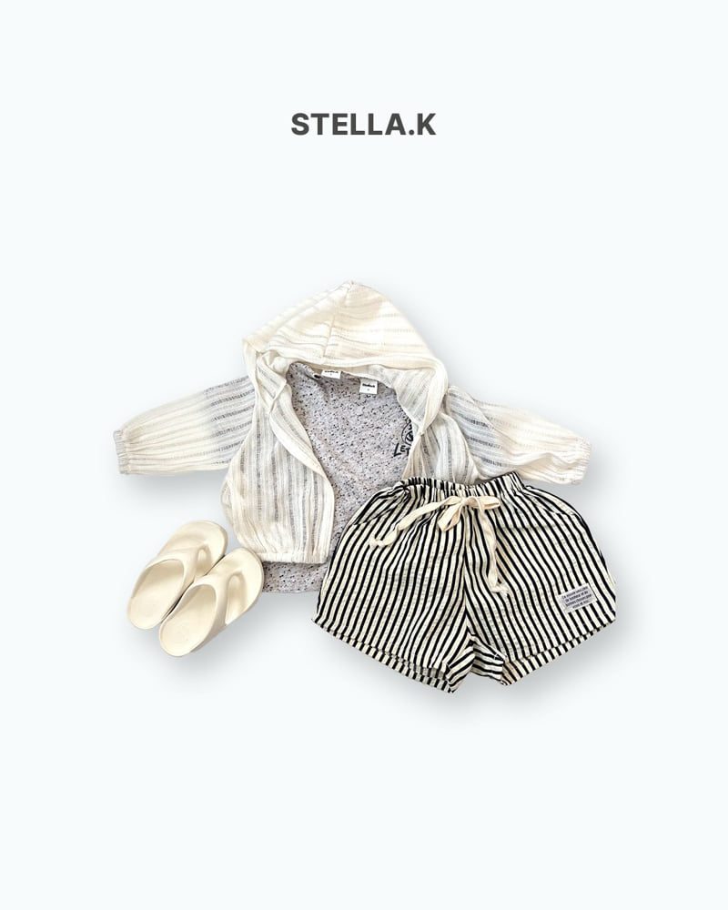 Stella & K - Korean Children Fashion - #minifashionista - Stripe Shorts - 9