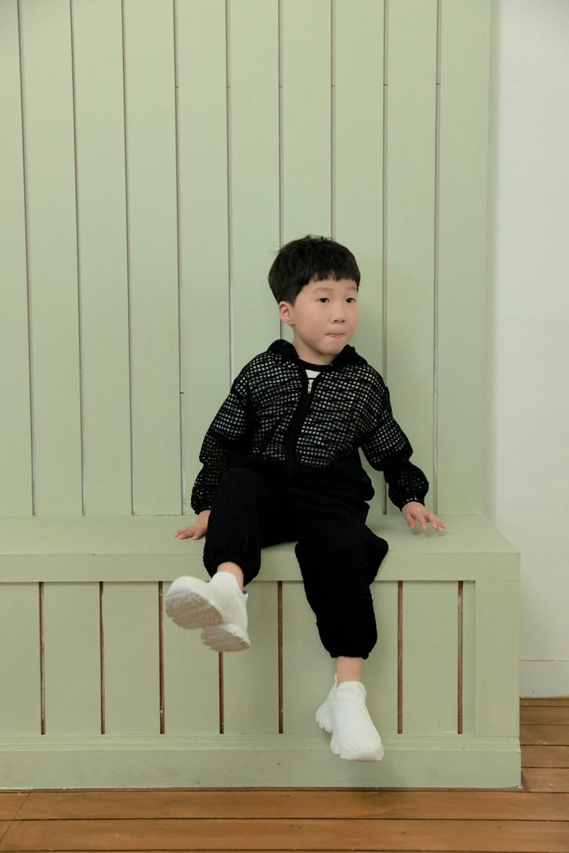 Stella & K - Korean Children Fashion - #prettylittlegirls - Mesh Hood Jumper - 6