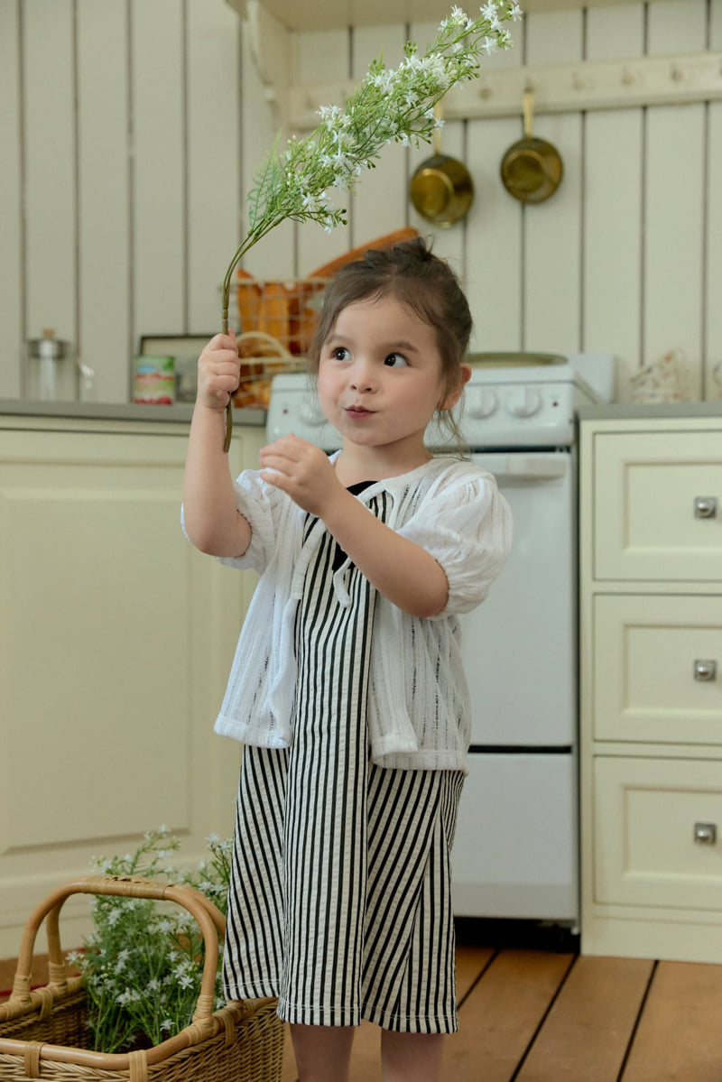 Stella & K - Korean Children Fashion - #minifashionista - Puff Cardigan - 4