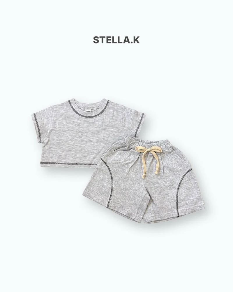 Stella & K - Korean Children Fashion - #prettylittlegirls - Stitch Set - 9