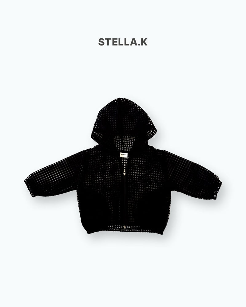 Stella & K - Korean Children Fashion - #stylishchildhood - Mesh Hood Jumper - 9