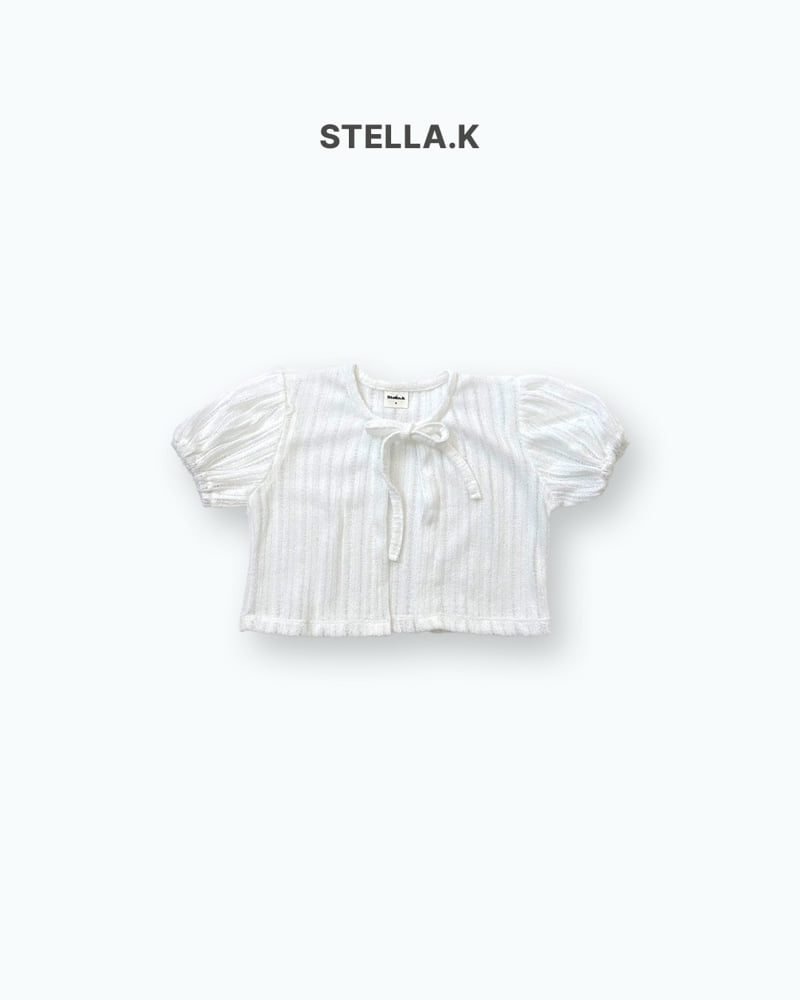 Stella & K - Korean Children Fashion - #stylishchildhood - Puff Cardigan - 7