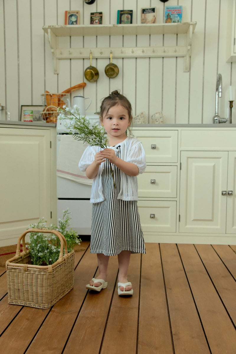 Stella & K - Korean Children Fashion - #todddlerfashion - Puff Cardigan - 5
