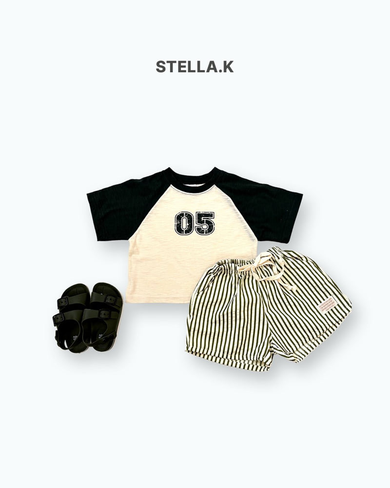 Stella & K - Korean Children Fashion - #todddlerfashion - Stripe Shorts - 11