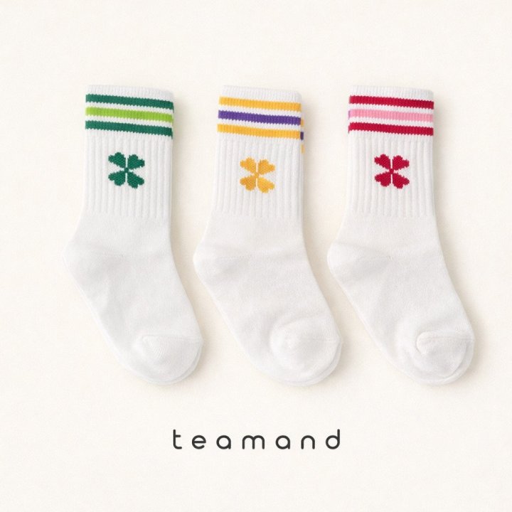 Teamand - Korean Children Fashion - #childofig - Clover Set