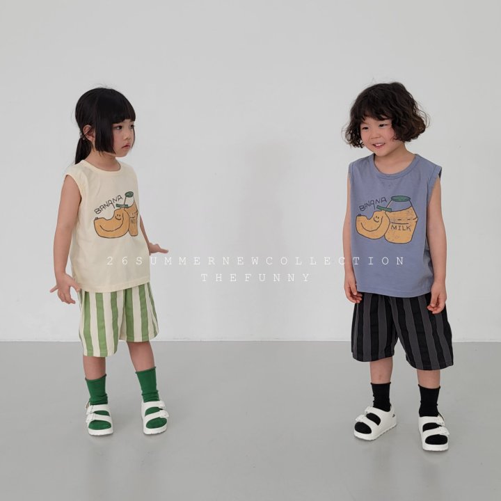 The Funny - Korean Children Fashion - #Kfashion4kids - Banana Sleeveless - 5