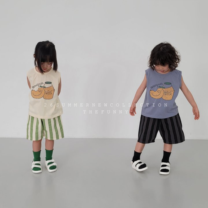 The Funny - Korean Children Fashion - #kidzfashiontrend - Line Pants - 4
