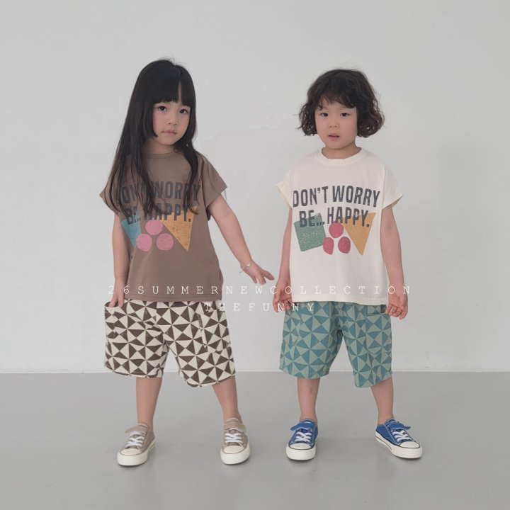 The Funny - Korean Children Fashion - #Kfashion4kids - Shape Tee - 2
