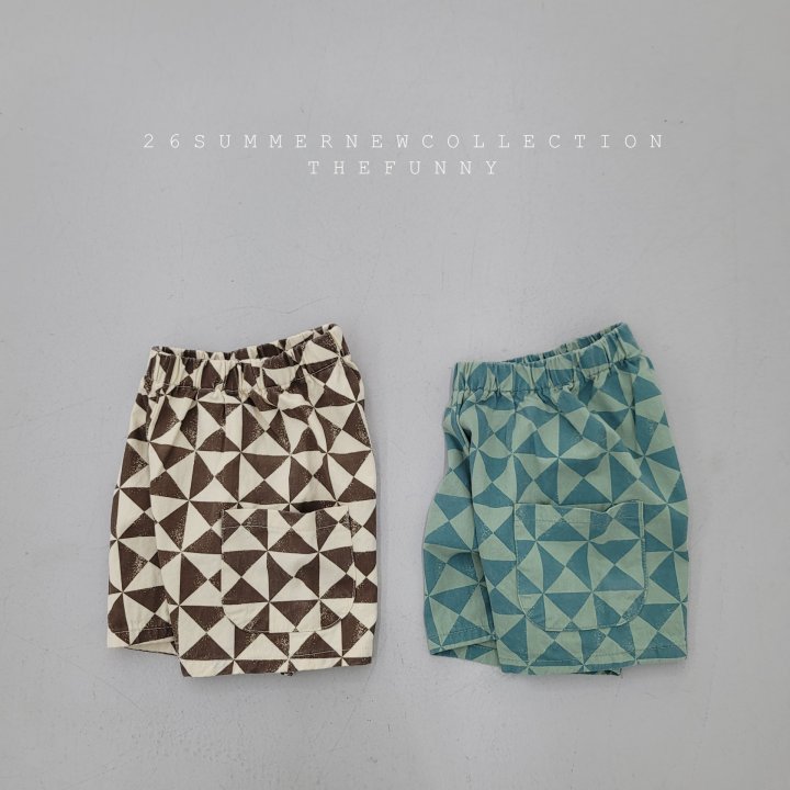 The Funny - Korean Children Fashion - #Kfashion4kids - Triangle Pants