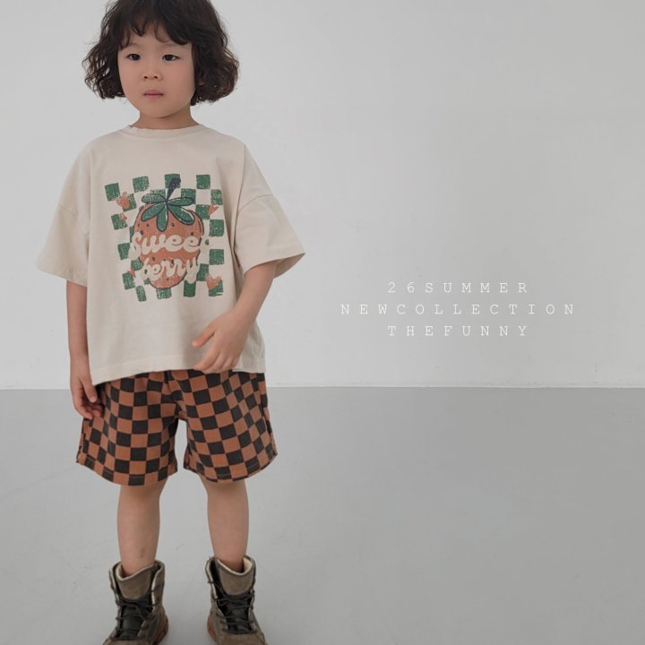 The Funny - Korean Children Fashion - #Kfashion4kids - Strawberry Tee - 12