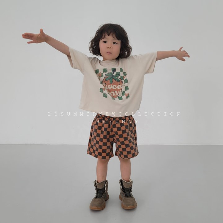 The Funny - Korean Children Fashion - #Kfashion4kids - Grid Pants - 10