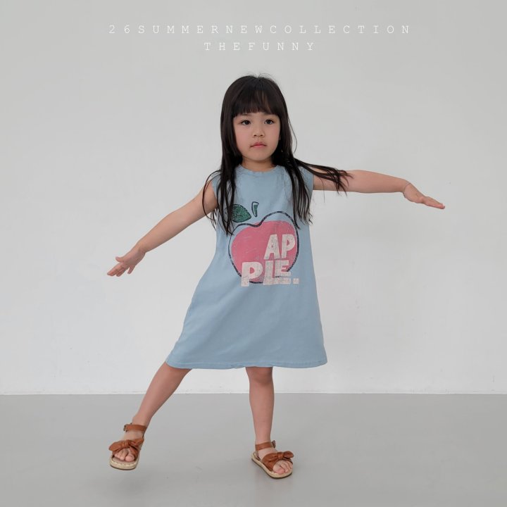The Funny - Korean Children Fashion - #kidzfashiontrend - Apple One-piece - 4