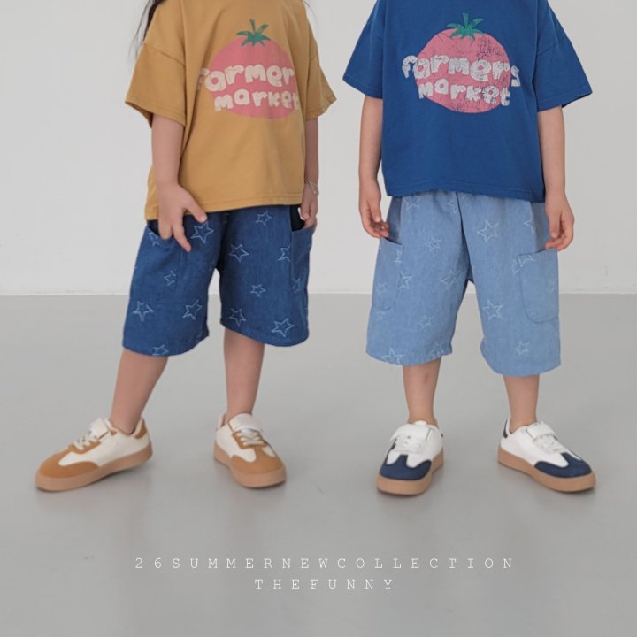 The Funny - Korean Children Fashion - #childofig - Star Denim Pants - 3