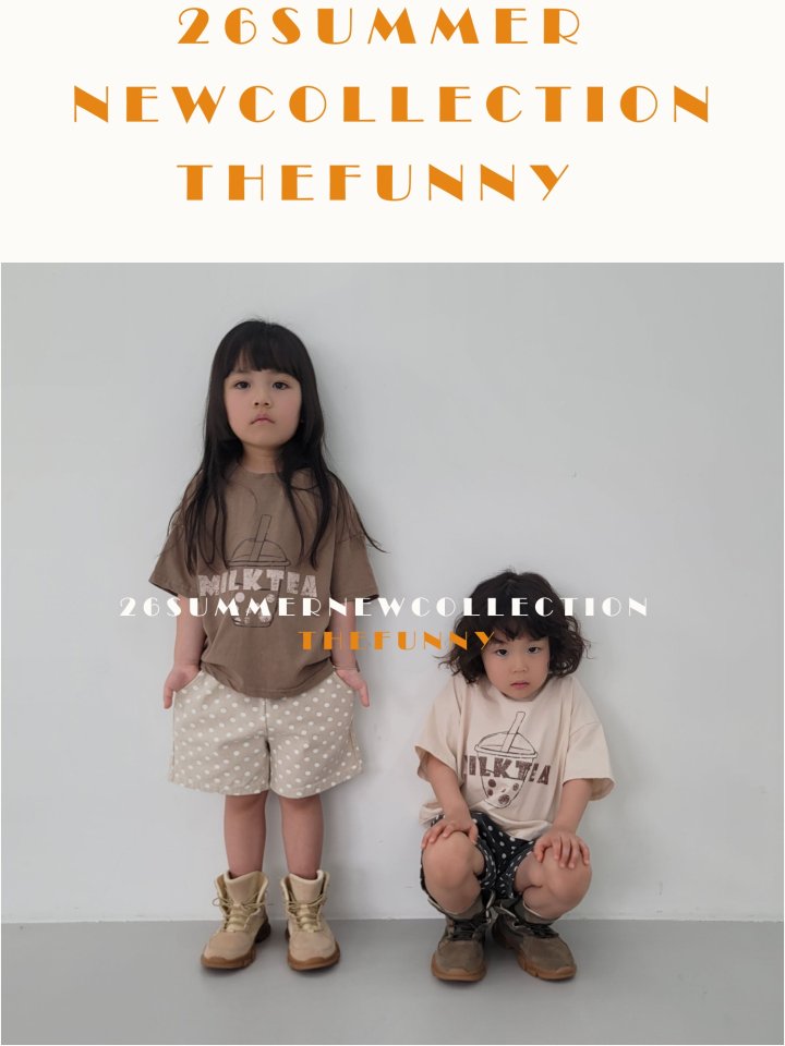 The Funny - Korean Children Fashion - #childofig - Milk Tee - 2