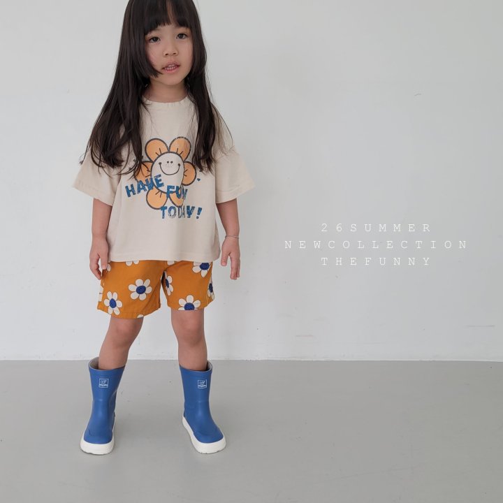 The Funny - Korean Children Fashion - #childofig - Smile Tee (Semi Crop) - 8