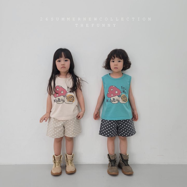 The Funny - Korean Children Fashion - #childrensboutique - Snail Sleeveless - 2