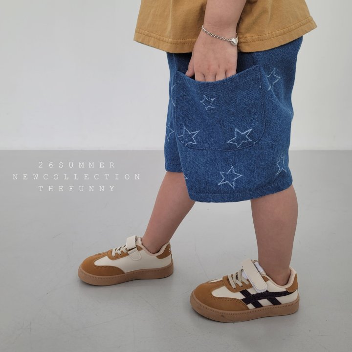 The Funny - Korean Children Fashion - #designkidswear - Star Denim Pants - 5