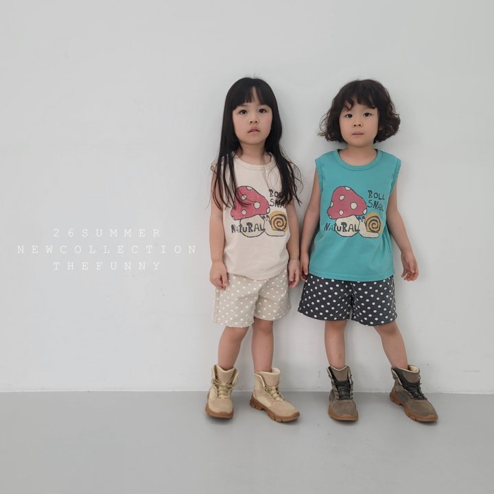 The Funny - Korean Children Fashion - #designkidswear - Snail Sleeveless - 3