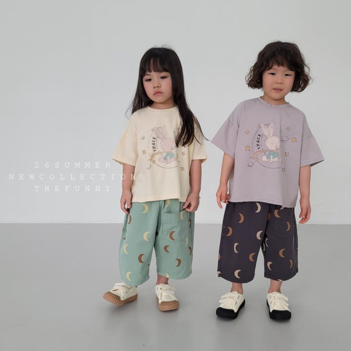 The Funny - Korean Children Fashion - #discoveringself - Moon Rabbit Tee - 2