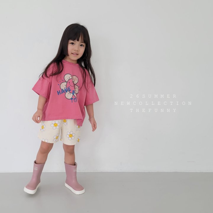 The Funny - Korean Children Fashion - #discoveringself - Smile Tee (Semi Crop) - 11