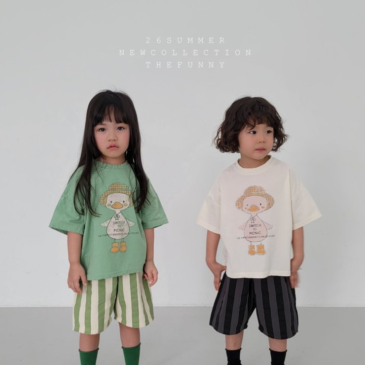 The Funny - Korean Children Fashion - #fashionkids - Duck Tee - 2