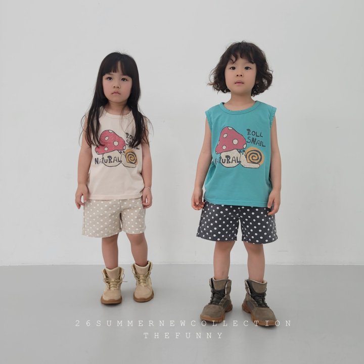 The Funny - Korean Children Fashion - #fashionkids - Snail Sleeveless - 5