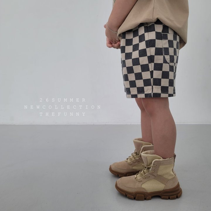 The Funny - Korean Children Fashion - #fashionkids - Grid Pants - 6