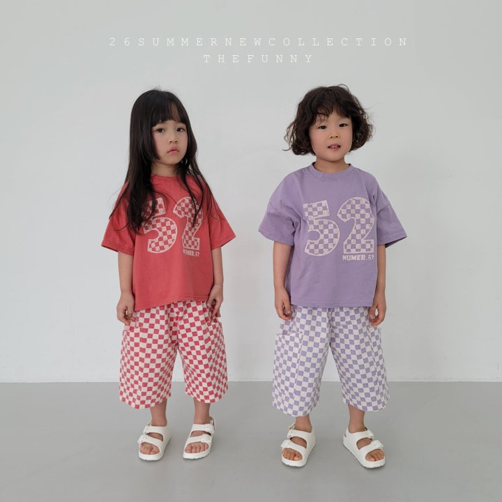 The Funny - Korean Children Fashion - #fashionkids - Number Tee - 2