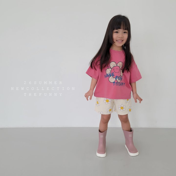 The Funny - Korean Children Fashion - #fashionkids - Smile Tee (Semi Crop) - 12