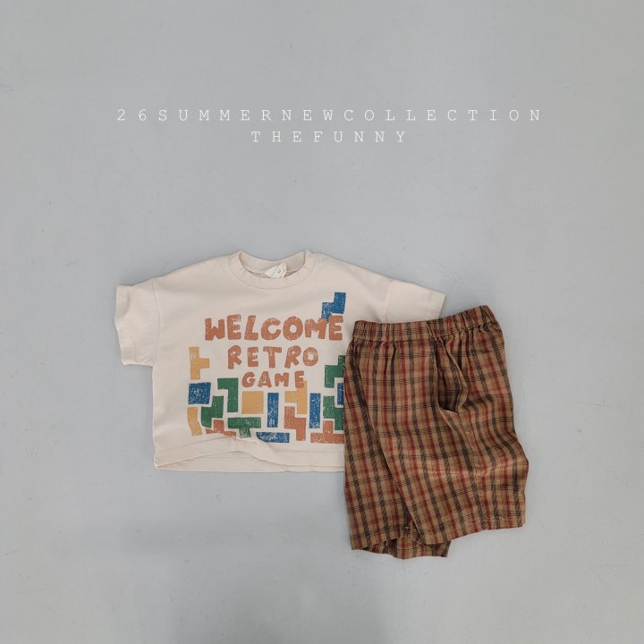 The Funny - Korean Children Fashion - #kidsshorts - Check Pants - 11