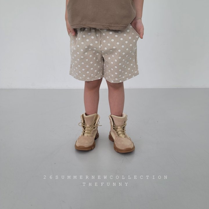The Funny - Korean Children Fashion - #kidsshorts - Dot Pants - 5