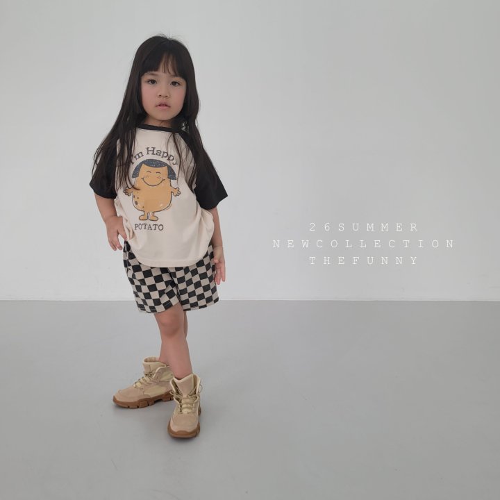 The Funny - Korean Children Fashion - #kidsshorts - Potato Tee - 8