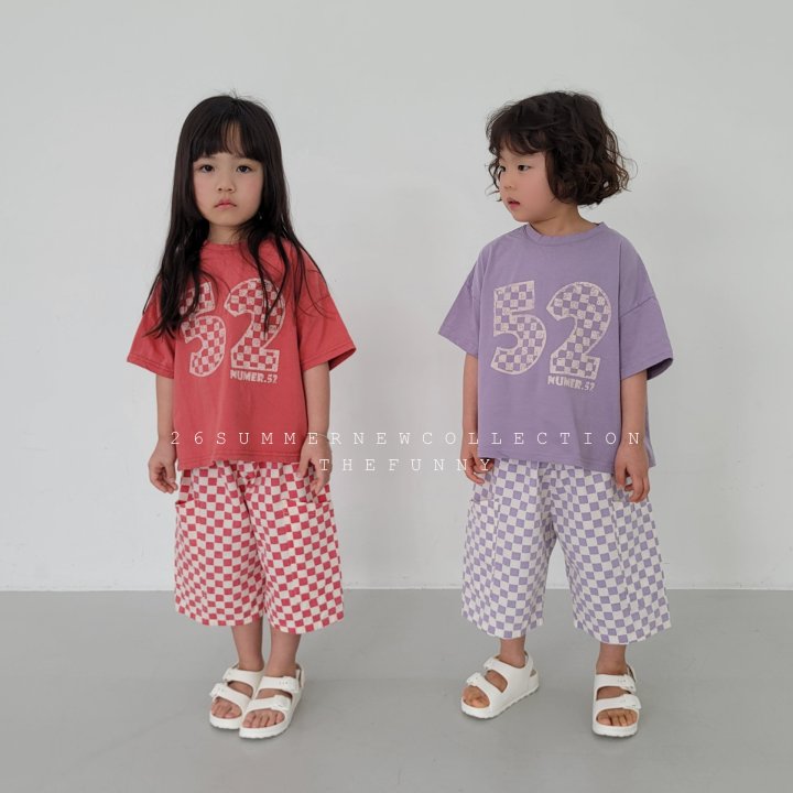 The Funny - Korean Children Fashion - #kidsshorts - Number Tee - 3
