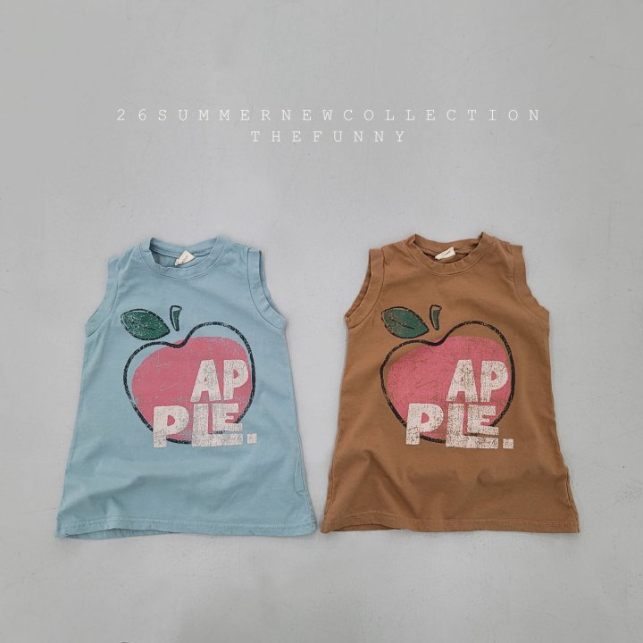 The Funny - Korean Children Fashion - #kidsshorts - Apple One-piece