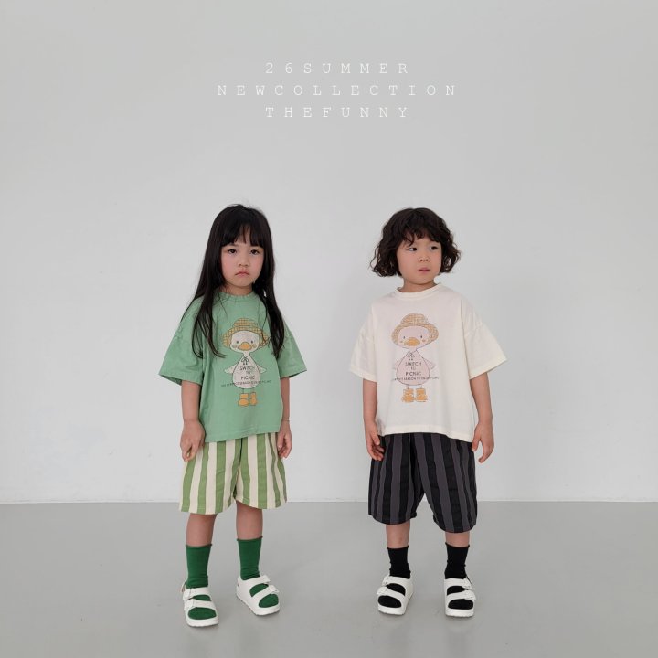 The Funny - Korean Children Fashion - #kidsshorts - Duck Tee - 4