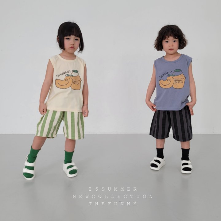 The Funny - Korean Children Fashion - #kidsstore - Banana Sleeveless - 3