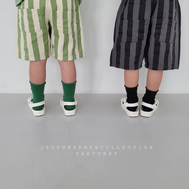 The Funny - Korean Children Fashion - #kidsstore - Line Pants - 2
