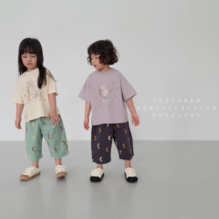 The Funny - Korean Children Fashion - #kidsstore - Moon Rabbit Tee - 5