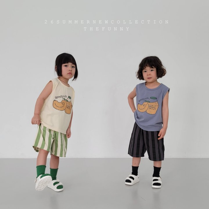 The Funny - Korean Children Fashion - #kidsstore - Banana Sleeveless - 4