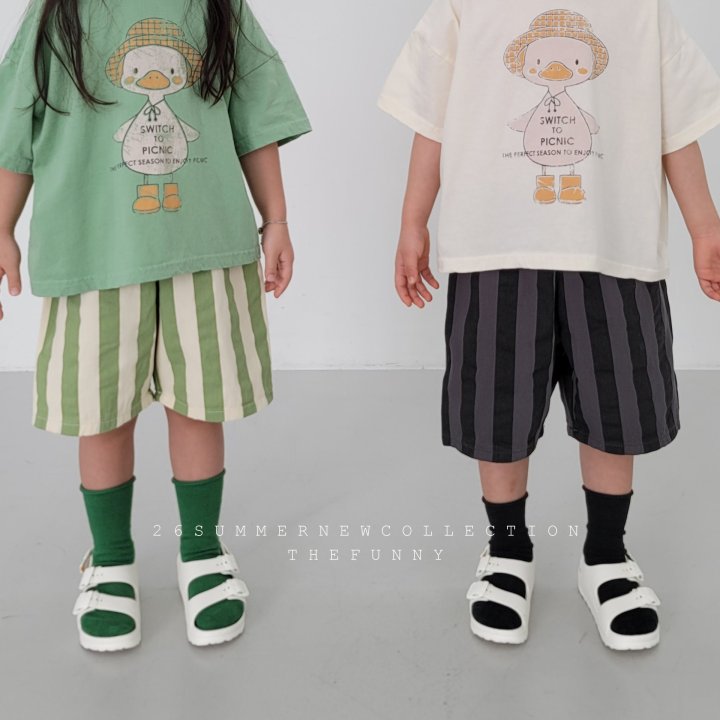 The Funny - Korean Children Fashion - #kidzfashiontrend - Line Pants - 3