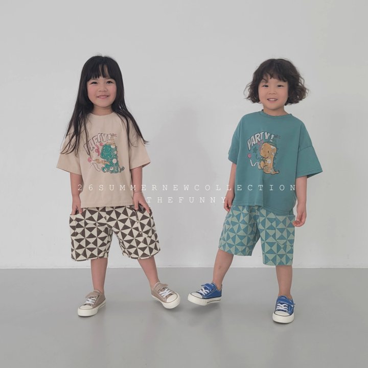 The Funny - Korean Children Fashion - #kidzfashiontrend - Dino Tee - 2