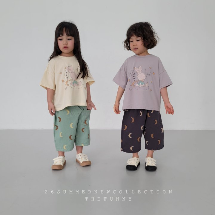 The Funny - Korean Children Fashion - #kidzfashiontrend - Moon Rabbit Tee - 6