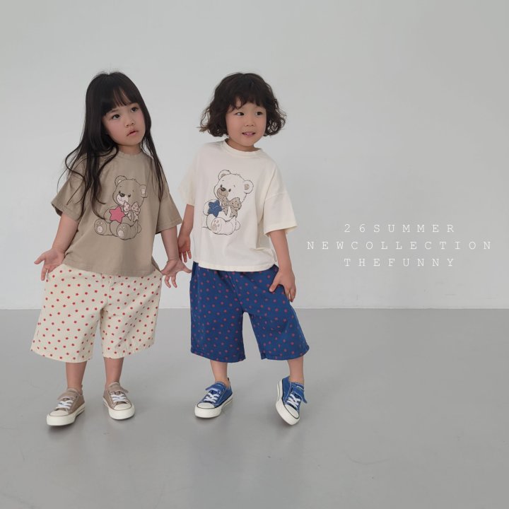 The Funny - Korean Children Fashion - #kidzfashiontrend - Teddy Bear Tee - 2