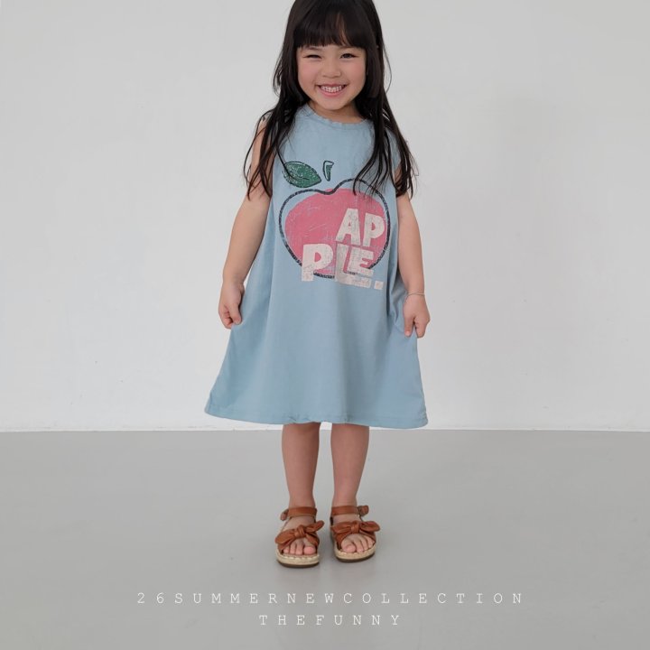 The Funny - Korean Children Fashion - #kidzfashiontrend - Apple One-piece - 3